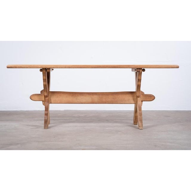 1960s Oak Coffee Table by Henning Kjærnulf, Denmark, 1960s For Sale - Image 5 of 9