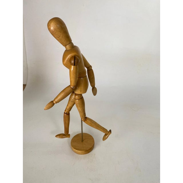 Articulated Wooden Mannequin, 20th Century For Sale - Image 9 of 11