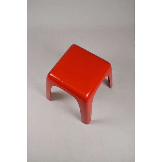 Small Stool by Castiglioni for Valenti, Italy, 1970s For Sale - Image 4 of 18
