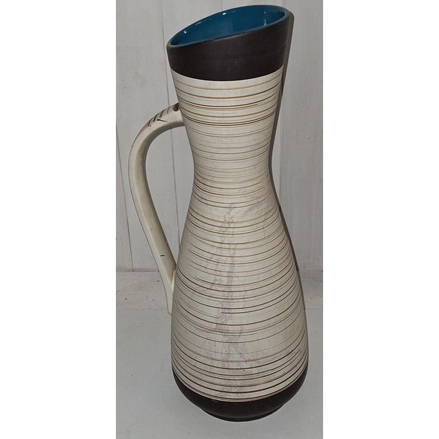 Large Mid-Century Modern German Ceramic Vase by Carstens Tönnieshof, 1950s For Sale - Image 4 of 7