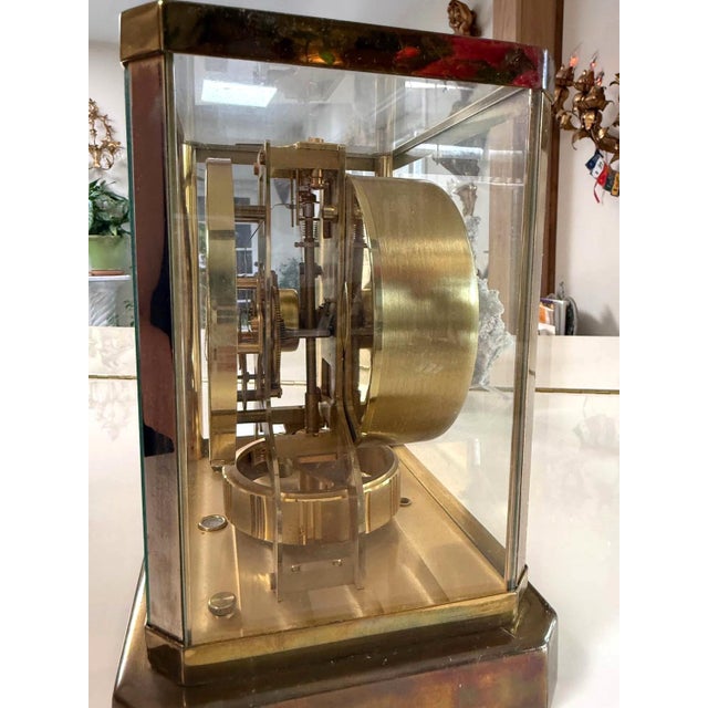 P*t様 Jaeger-leCoultre Atmos機械式置時計 ゴールド Atmos Clock from Jaeger Lecoultre, 1980s for sale at Pamono