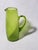 Blenko Vintage Original Blenko Mid-Century Modern Hand Made Crackle Glass Pitcher For Sale - Image 4 of 7
