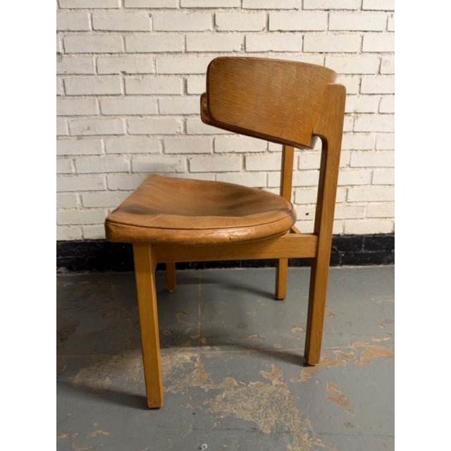 Camel 1960s Børge Mogensen Danish Chair - Model 3245 For Sale - Image 8 of 9