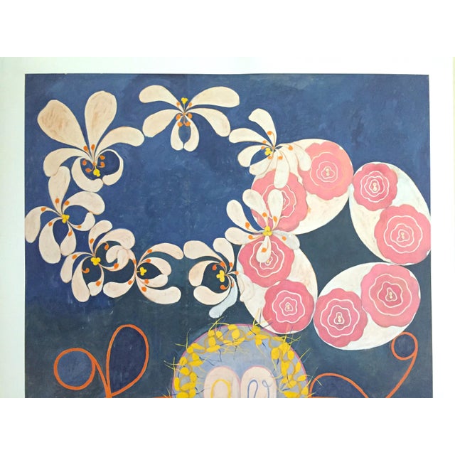 Hilma Af Klint Swedish Abstract Lithograph Print Moderna Museet Exhibition Poster The Ten Largest Childhood No 1 Group Iv 1907 Chairish