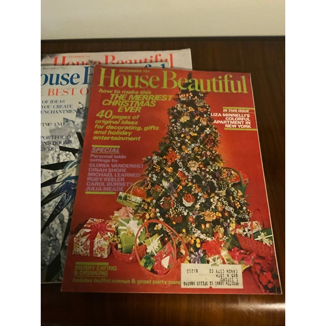 Vintage Rare House Beautiful Christmas Holiday Magazines, Late 1960s & 1970s - Set of 3 For Sale - Image 13 of 14