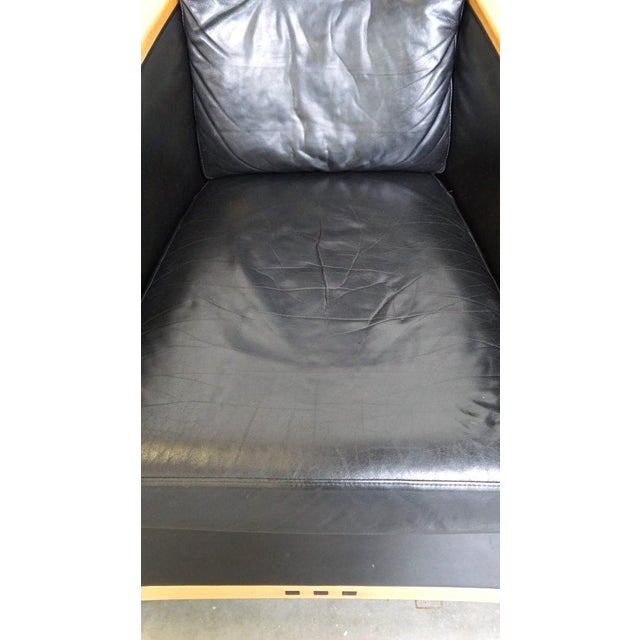 Chairs in Black Leather and Wood from Schuitema, Set of 2 For Sale - Image 4 of 15