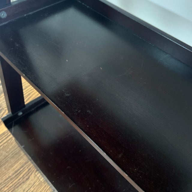 Crate & Barrel Crate and Barrel Sloane Leaning Bookcase For Sale - Image 4 of 5