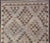 Vintage Turkish Kars Kilim in Soft Taupe, Sage Green, Sand, and Warm Cocoa For Sale - Image 10 of 15
