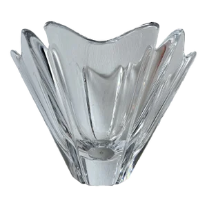 Early 21st Century Orrefors "Orion" Large Crystal Bowl, Designed by Lars Hellsten