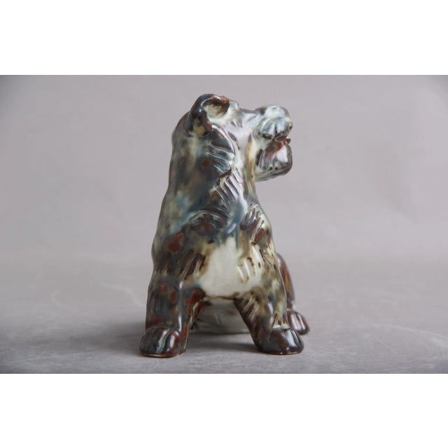 1960s Model 20129 Dog Figurine by Knud Kyhn for Royal Copenhagen For Sale - Image 5 of 8