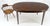 Dark Walnut Oval MCM c1970s Dining Table w/ Two Extension Boards Leaves For Sale - Image 11 of 12