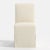 Cloth & Company Stoffer Home x Cloth & Company Lindy Slipcover Dining Chair in Relaxed Linen Cream For Sale - Image 4 of 6
