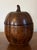 Wood Antique 18th Century George III Stained Fruitwood Melon Form Tea Caddy Circa 1790 For Sale - Image 7 of 12