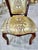 French Rococo Copper Accent Chair With Gold Leaf Details For Sale - Image 4 of 8