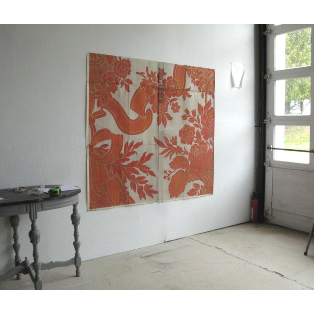Antique Textile Design Gouache on Paper For Sale - Image 11 of 12