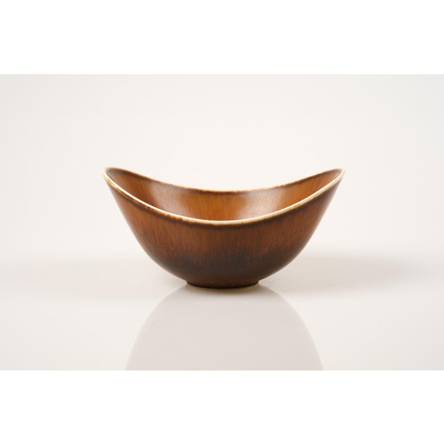Rörstrand Scandinavian Modern Aro Bowl by Gunnar Nylund for Rörstrand, 1950s For Sale - Image 4 of 10