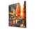 Contemporary "Sunset in Nyc" Contemporary Acrylic Painting on Canvas by Natalia Bessonova For Sale - Image 3 of 3