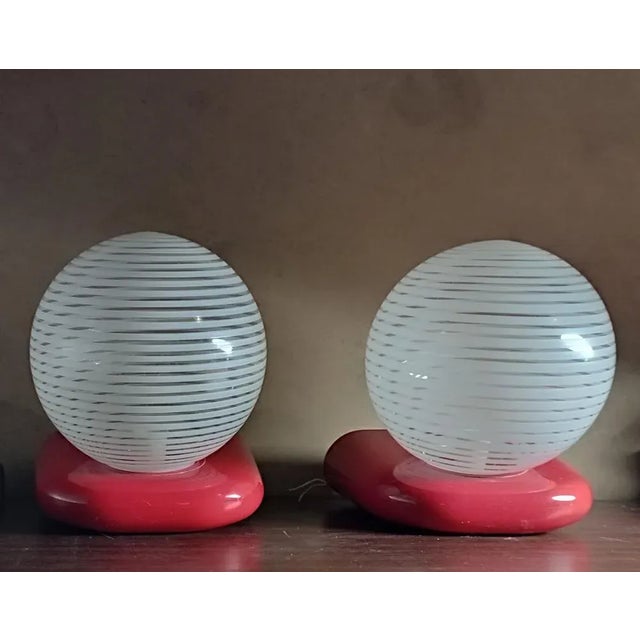 Vintage Pop-Art Table Lamps, Set of 2 For Sale - Image 5 of 7