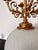 1960s Hollywood Regency Candelabra Table Lamp With Frosted Crackle Glass Globe For Sale In Sacramento - Image 6 of 10