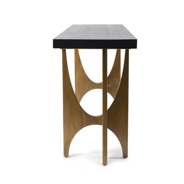 Wood Burton Console Table For Sale - Image 7 of 11