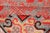 Ntricate Vintage Khotan Rug With Sub-Geometric Design in Reds and Light Blue For Sale - Image 9 of 10