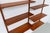 Brown Vintage Danish Wall Mounted Teak Shelving System, 1960s For Sale - Image 8 of 17