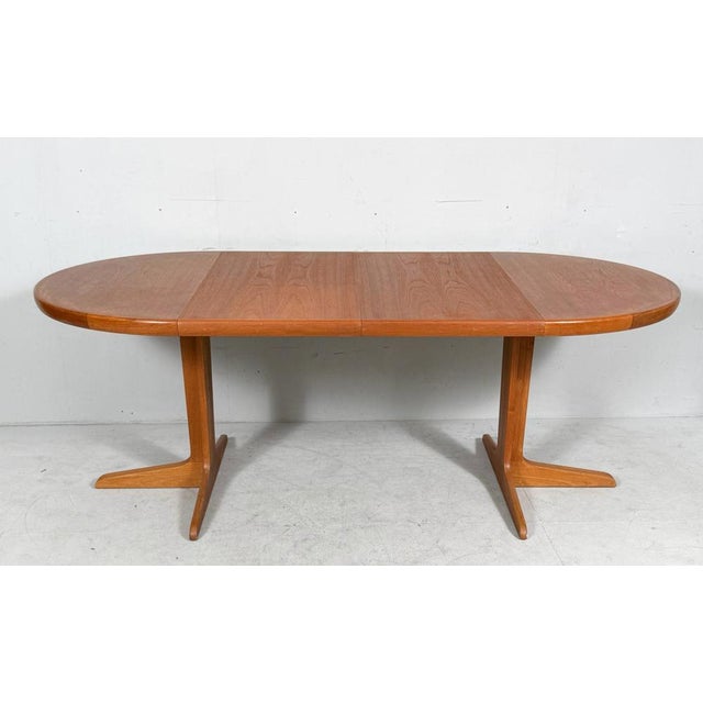Mid-Century Modern Extendable Dining Table in Teak from VV Møbler, 1960s For Sale - Image 12 of 18