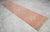 Textile Distressed Oushak Runner Rug Faded Colors Low Pile Pink Hallway Decor - 2'9″x 12'3″ For Sale - Image 7 of 13