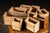 Early 20th Century Oak 40-Drawer Revolving Parts Cabinet For Sale - Image 15 of 16