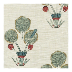 .75 Yard Katie Leede Thebes Fabric in Mineral