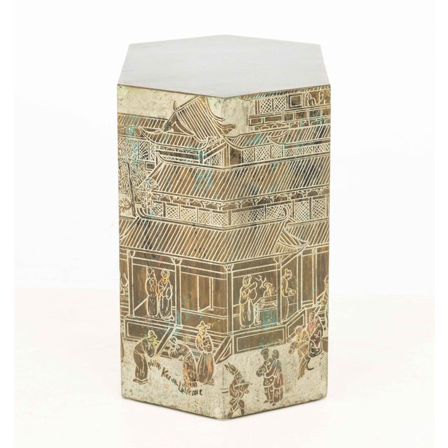 Philip & Kelvin LaVerne "Chan" Side Table For Sale In New York - Image 6 of 12