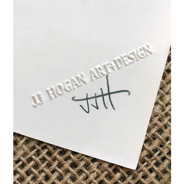 2020s "Abstract Vintage Bowl" Contemporary Original Watercolor and Ink For Sale - Image 5 of 5