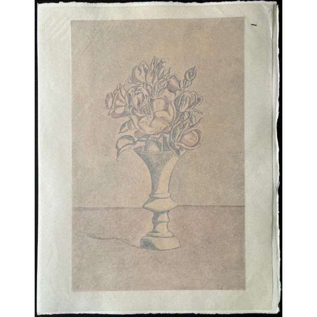 Giorgio Morandi, Landscape, 1973, Lithograph For Sale - Image 4 of 9
