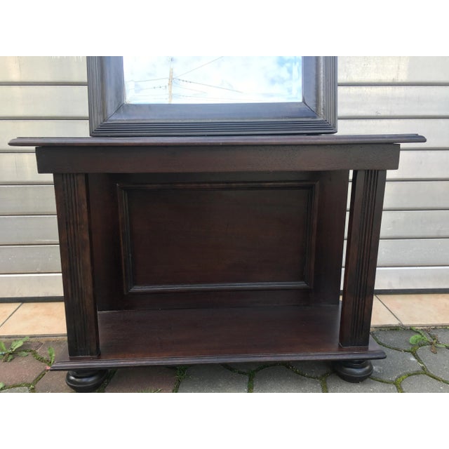 Art Deco Console Table with Mirror, 1920s For Sale - Image 9 of 18