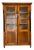 Biedermeier Display Cabinet in Walnut For Sale