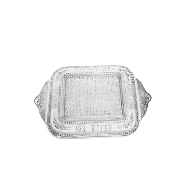 Tray from Ząbkowice Glassworks, Poland, 1900s For Sale - Image 4 of 8