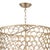 Adding texture and dimension to a room, the Cabana Chandelier brings a touch of the ethereal, with brass tones that add a...