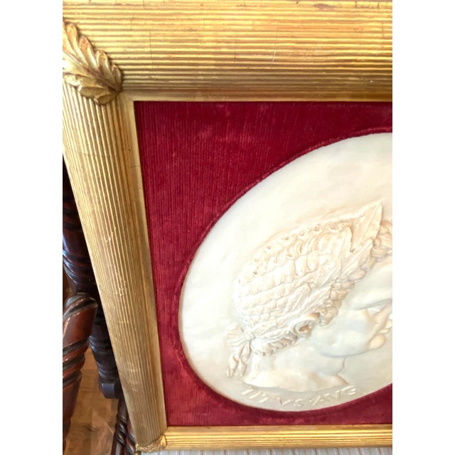 Early 20th Century Marble Relief Portraits of Caesars - Set of 4 For Sale In New York - Image 6 of 12