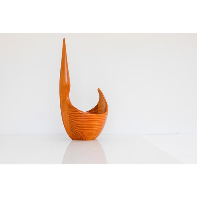 Vintage Swedish Wooden Bowl by Johnny Mattsson, 1959 For Sale - Image 6 of 16