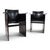 This exceptional set of two "Solaria" chairs showcases a design that impressively embodies the essence of 1970s Italian...