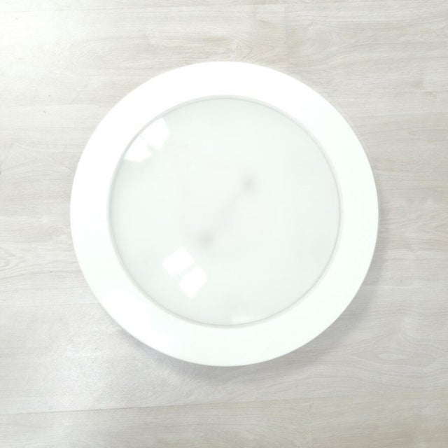 Metal Vintage Design White Metal Wall Lamp, 1970s For Sale - Image 7 of 18