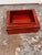 Red Vintage Red Finish Wood Nesting Tray Boxes, Set of Four For Sale - Image 8 of 12