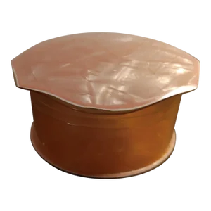 1950s Art Deco Celluloid Lidded Powder Box