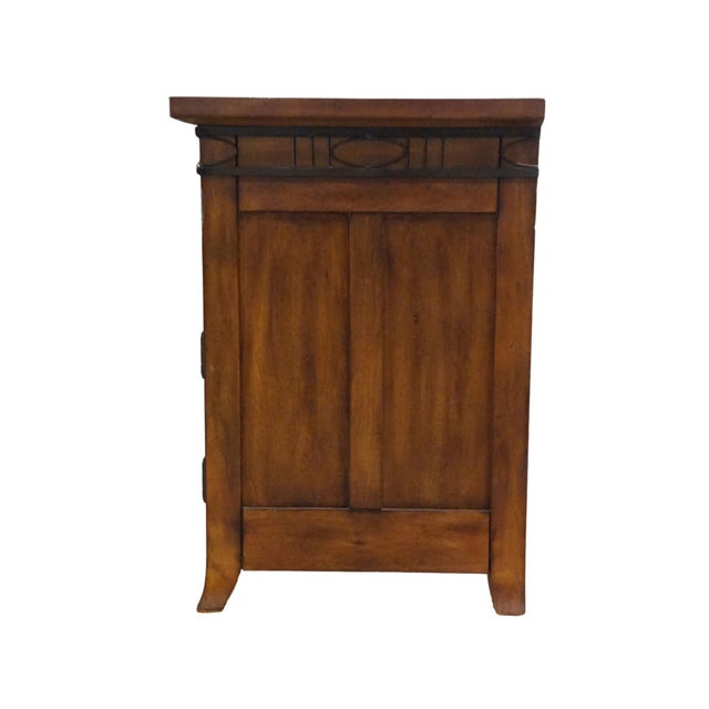 Legends Furniture Sierra Collection Cherry Southwestern Rustic Americana Style 76" Media Console Za-S1476 For Sale - Image 12 of 15