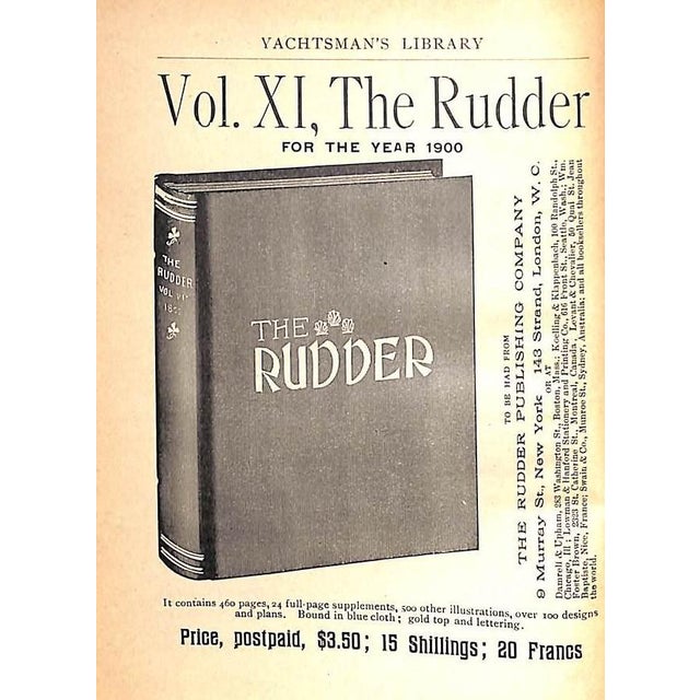 "On Yachts and Yacht Handling" 1901 Day, Thomas Fleming For Sale - Image 10 of 10