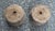 1950s Circa 1950 Pair of English Cast Stone Barrel Form Planters For Sale - Image 5 of 5