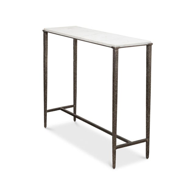 Pair of Modern Industrial Console Tables For Sale In Raleigh - Image 6 of 13