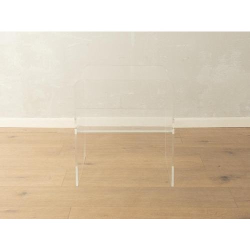 Vintage Acrylic Side Table, 1960s For Sale - Image 6 of 8