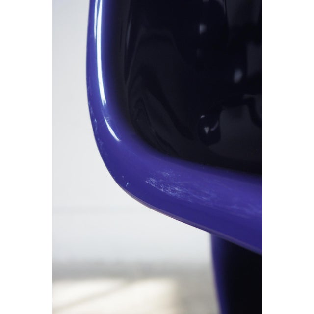 Purple Purple Panton Chairs by Verner Panton, Set of 4 For Sale - Image 8 of 10
