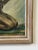Vintage Art Deco Style Kneeling Male Nude Oil on Board Painting, Circa Mid 20th Century For Sale - Image 17 of 18